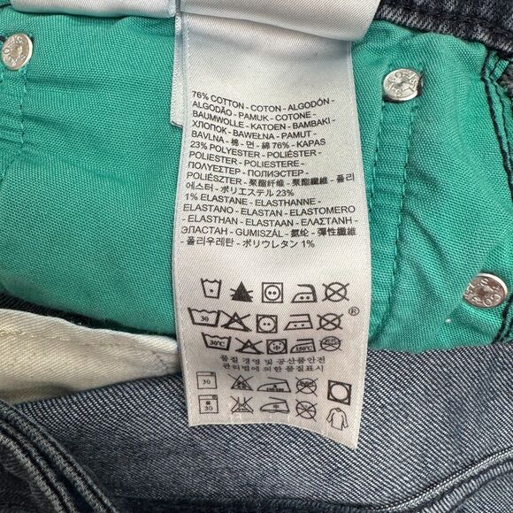 Levi's 511 Slim Fit Denim Jeans Mens 36x30 Blue Straight Leg Dark Wash Casual - Picture 13 of 16